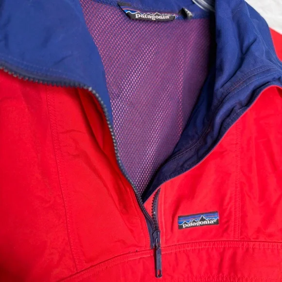 Patagonia Vintage Nylon Pullover 1/2 zipJacket Mens Sinch Waist Pockets -Size: L - Picture 11 of 13